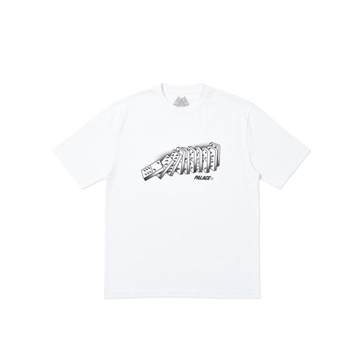 DOMINO T-SHIRT WHITE one color