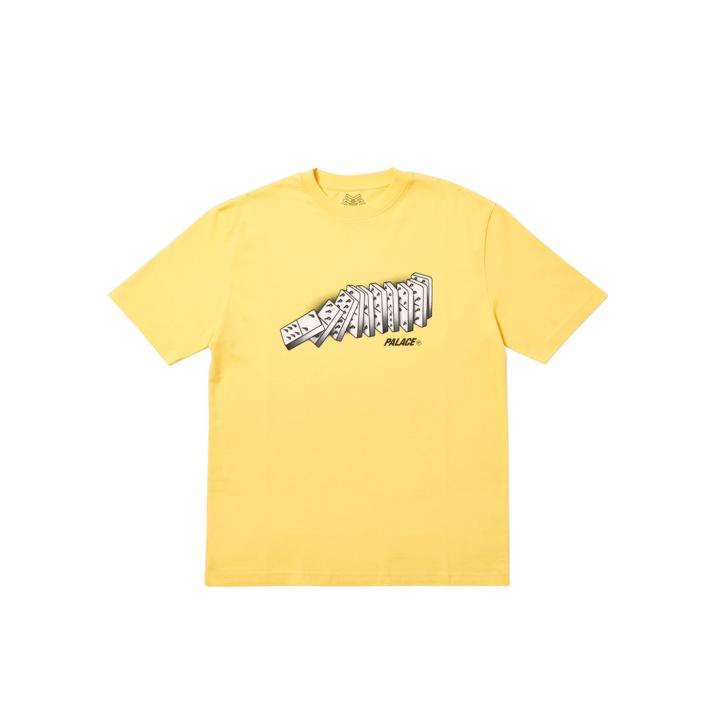 DOMINO T-SHIRT YELLOW one color