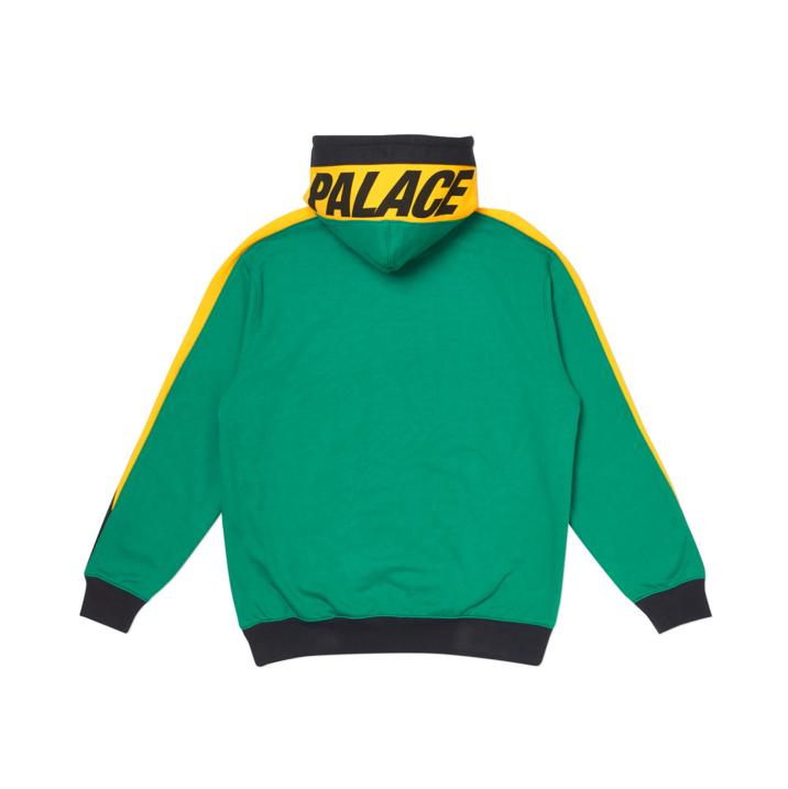 Thumbnail CATCH UP HOOD BLACK / YELLOW / GREEN one color