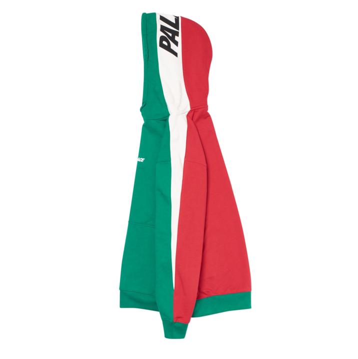 Thumbnail CATCH UP HOOD GREEN / WHITE / RED one color