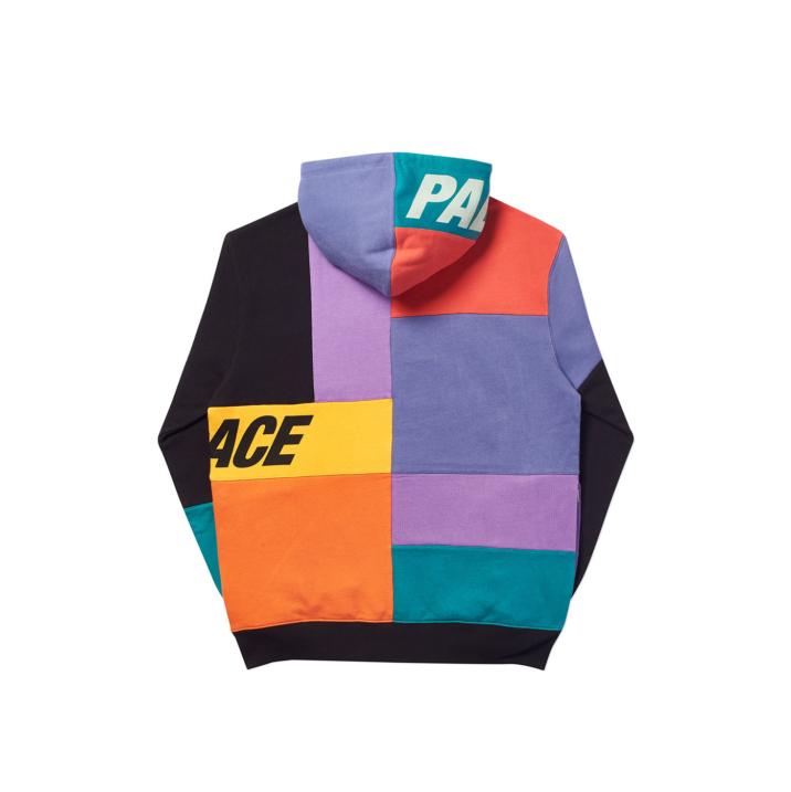 Patch Hood Black Multi - Ultimo 2019 - Palace Community