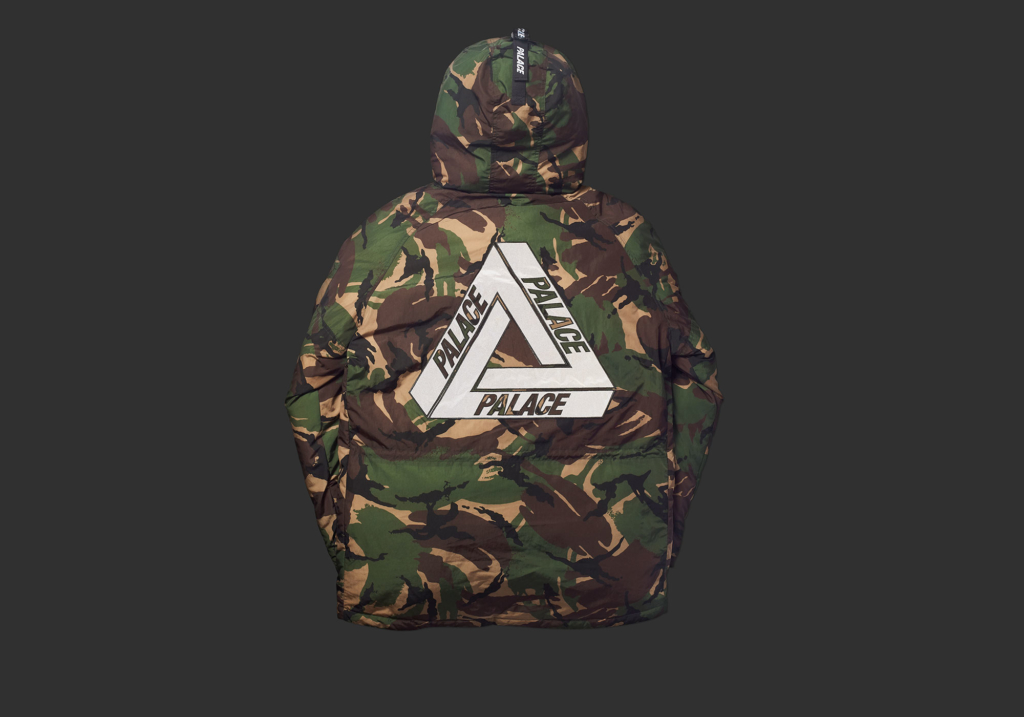 Palace P-3B Parka Green JACKET - ダウンジャケット