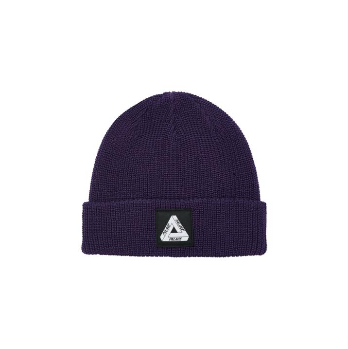 TRI-FERG PATCH BEANIE PURPLE one color