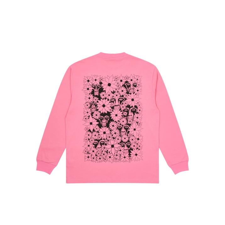 Thumbnail PALACE SUBURBAN BLISS FLOWER FACES LONGSLEEVE PINK one color