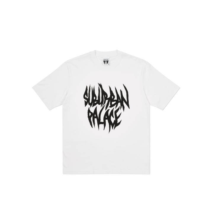 PALACE SUBURBAN BLISS PAINTBRUSH T-SHIRT WHITE one color