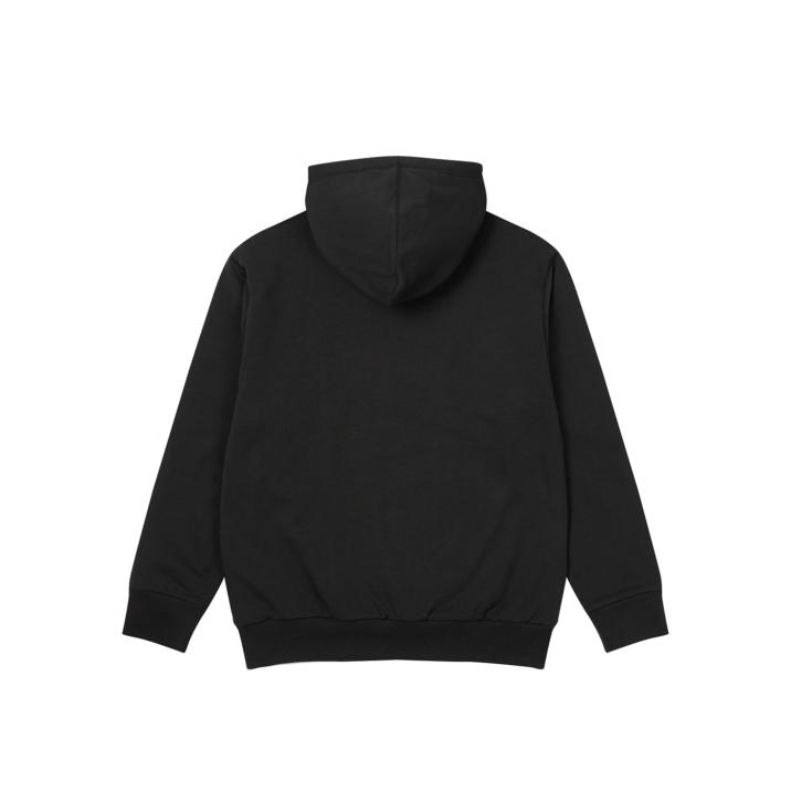 Thumbnail PATCH THERMAL ZIP HOOD BLACK one color