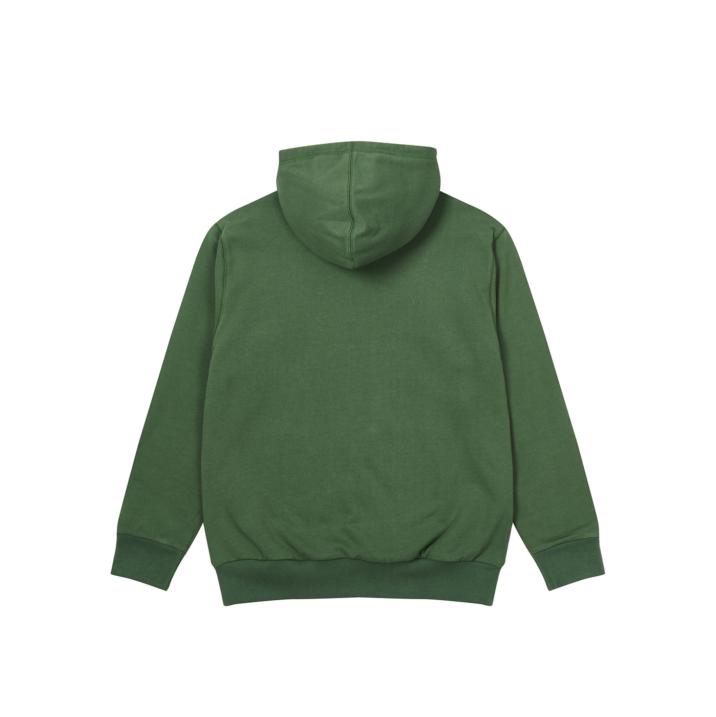 Thumbnail PATCH THERMAL ZIP HOOD GREEN one color