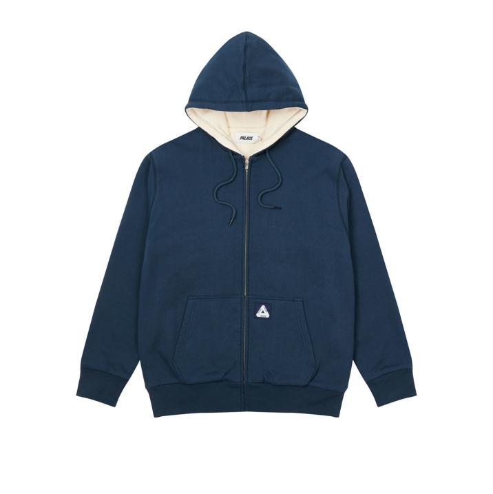 Thumbnail PATCH THERMAL ZIP HOOD NAVY one color