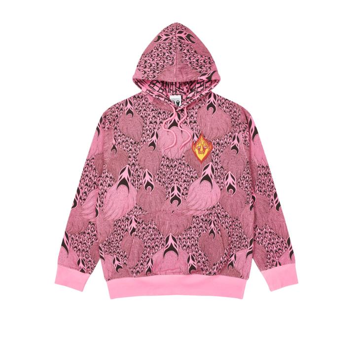 Thumbnail PALACE SUBURBAN BLISS GHOST HOOD PINK one color