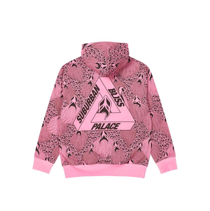 Thumbnail PALACE SUBURBAN BLISS GHOST HOOD PINK one color