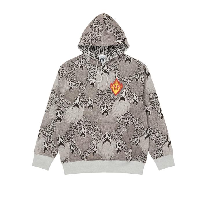 Thumbnail PALACE SUBURBAN BLISS GHOST HOOD GREY MARL one color