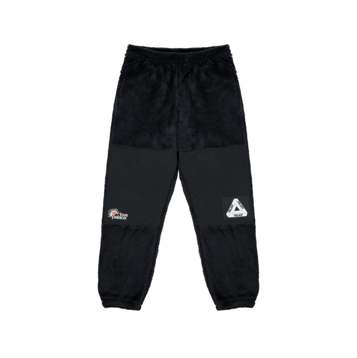 Thumbnail POLARTEC HIGH-LOFT TEDDY FLEECE JOGGERS BLACK one color