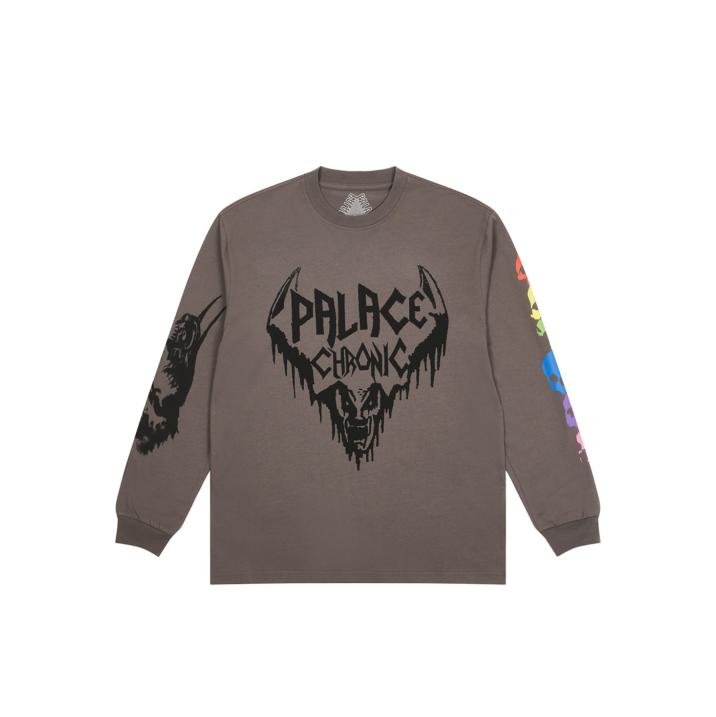 Thumbnail PALACE CHRONICLES LONGSLEEVE CHARCOAL one color