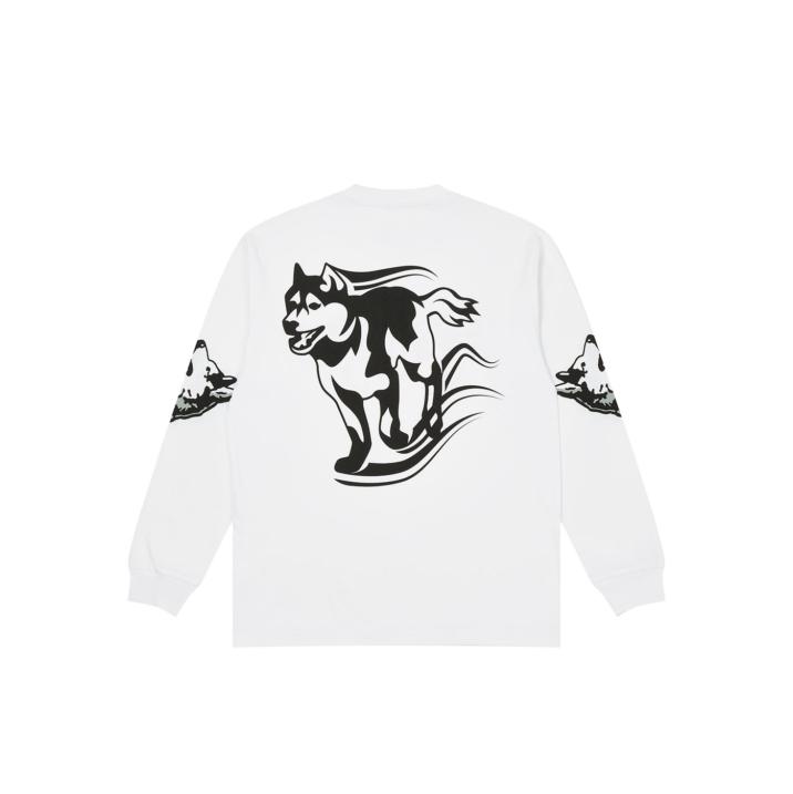 Thumbnail DOGS ARE CHILL LONGSLEEVE WHITE one color