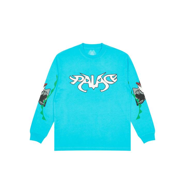 Thumbnail DOGS ARE CHILL LONGSLEEVE BLUE one color