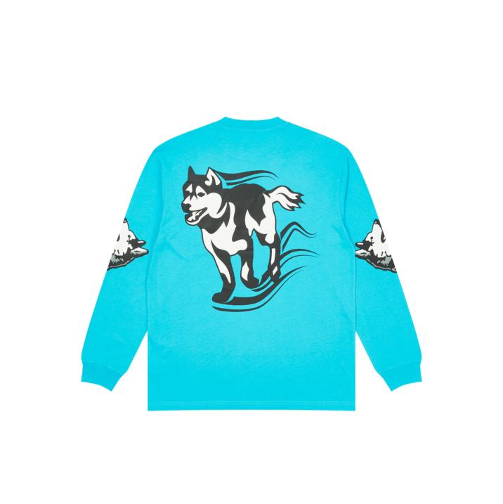 Thumbnail DOGS ARE CHILL LONGSLEEVE BLUE one color