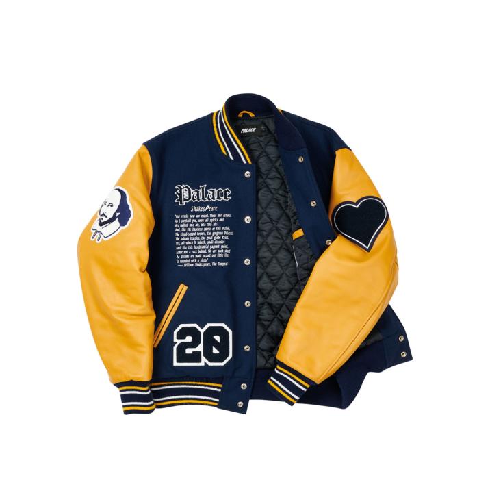 Thumbnail AS YOU LIKE IT VARSITY JACKET NAVY one color