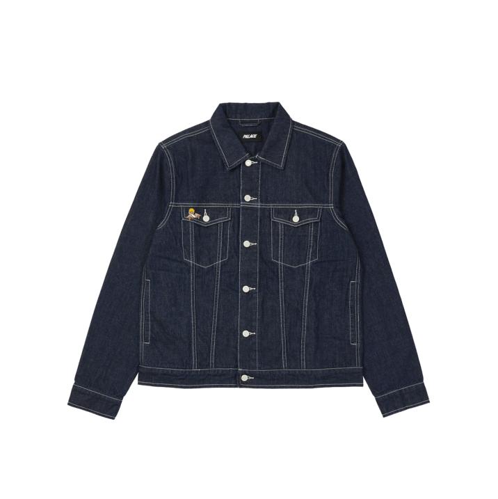 Thumbnail PALACE ZOMBY DENIM JACKET INDIGO one color