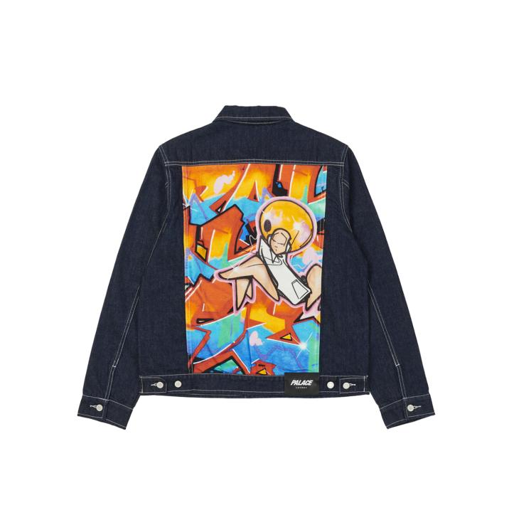 Thumbnail PALACE ZOMBY DENIM JACKET INDIGO one color