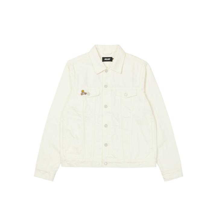 Thumbnail PALACE ZOMBY DENIM JACKET WHITE one color