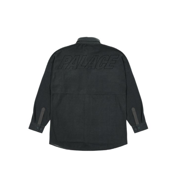 Thumbnail POLAR GRID OVERSHIRT BLACK one color