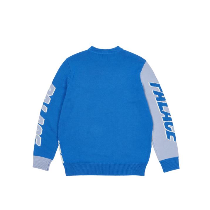 Thumbnail PALACE ZOMBY KNIT BLUE one color