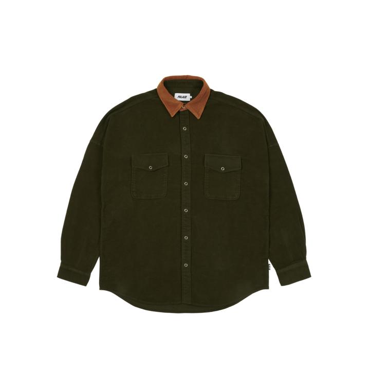 Thumbnail MOLESKINE SHIRT OLIVE one color