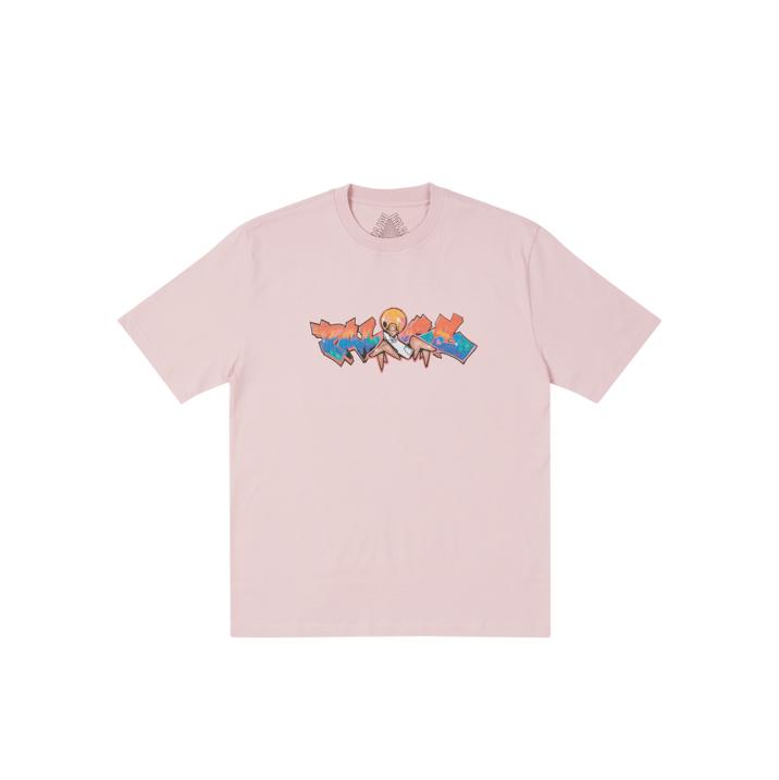 PALACE ZOMBY T-SHIRT LIGHT PINK one color