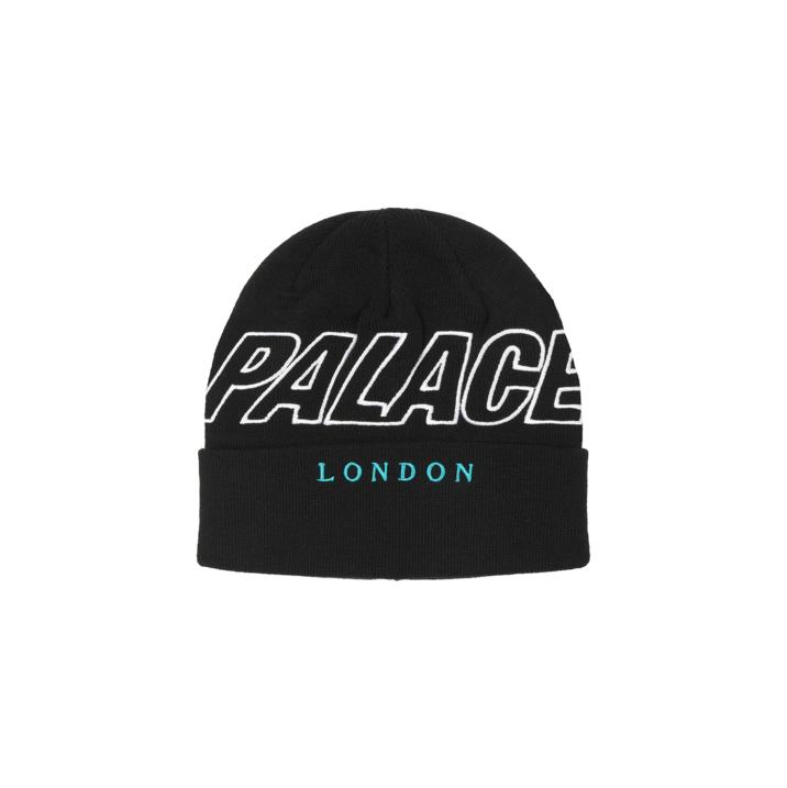 Thumbnail P-LONDON BEANIE BLACK one color