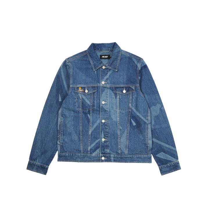 Thumbnail PALACE ZOMBY DENIM JACKET STONE WASH one color