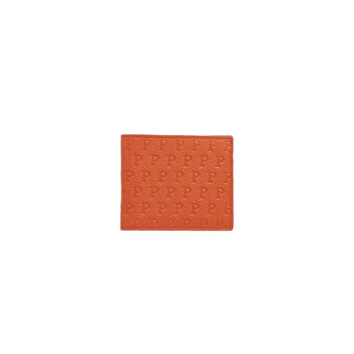 Thumbnail P EMBOSSED BILLFOLD WALLET ORANGE / RED one color