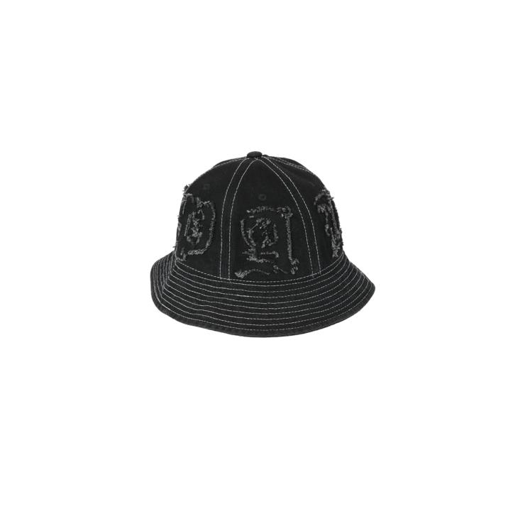 Thumbnail LIQUE DENIM BUCKET HAT BLACK one color