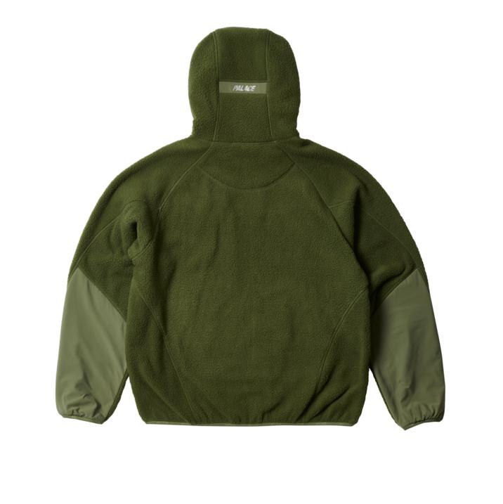 Thumbnail THERMA HOODED FLEECE JACKET OLIVE one color