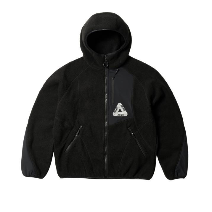 Thumbnail THERMA HOODED FLEECE JACKET BLACK one color