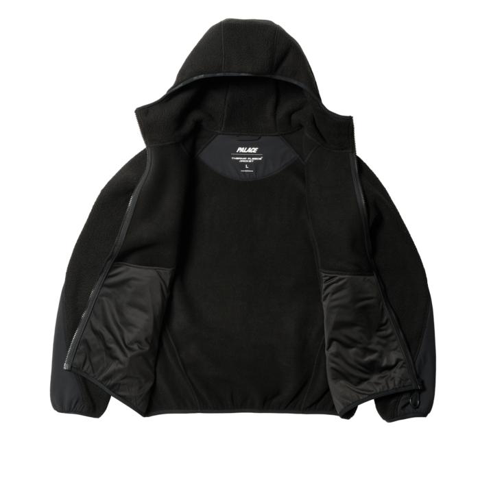 Thumbnail THERMA HOODED FLEECE JACKET BLACK one color