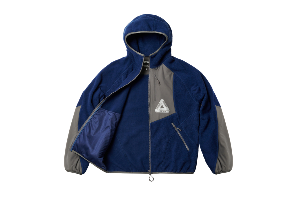 Therma Hooded Fleece Jacket Blue - Ultimo 2022 - Palace Community