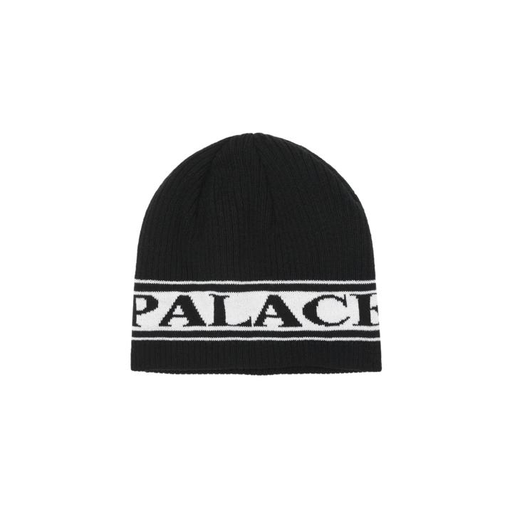 Thumbnail PALACE JEANS NEIN CUFF BEANIE BLACK one color