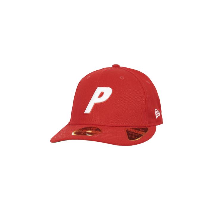 Thumbnail PALACE NEW ERA LOW PROFILE P 59FIFTY RED one color