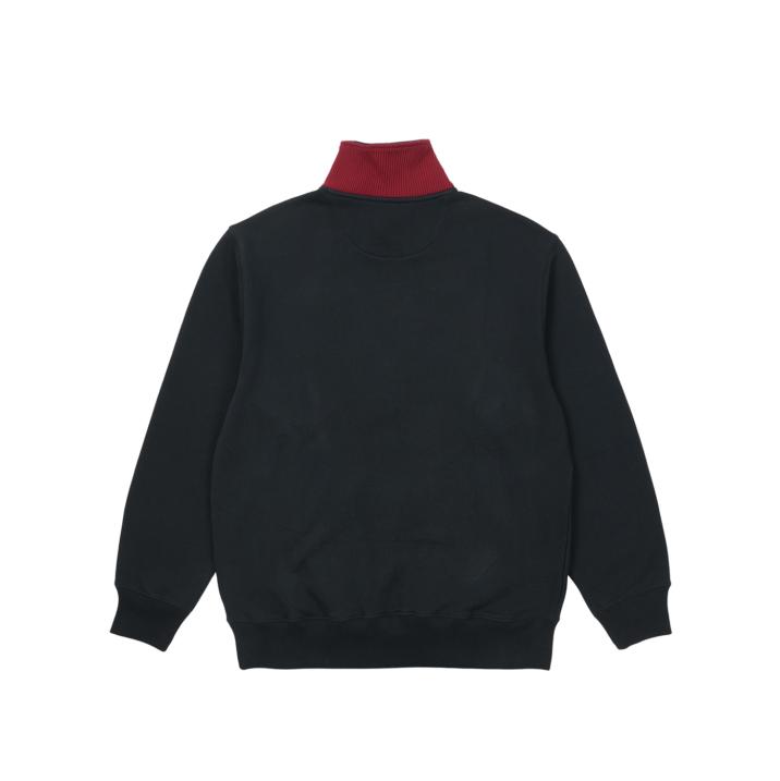 Thumbnail RIB 1/4 ZIP FUNNEL NAVY one color