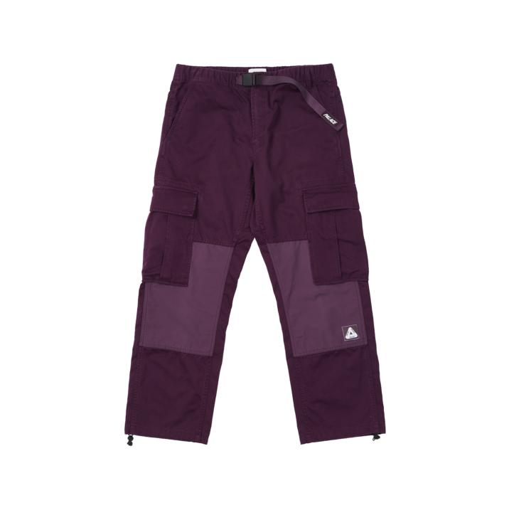 Thumbnail 2 TONE BELTER TROUSERS PURPLE one color