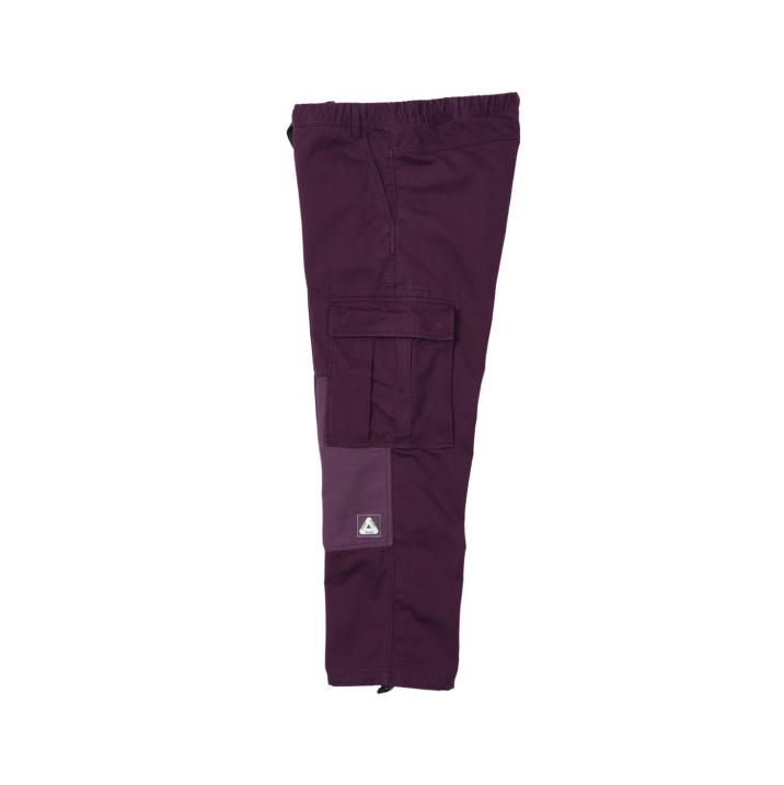 Thumbnail 2 TONE BELTER TROUSERS PURPLE one color