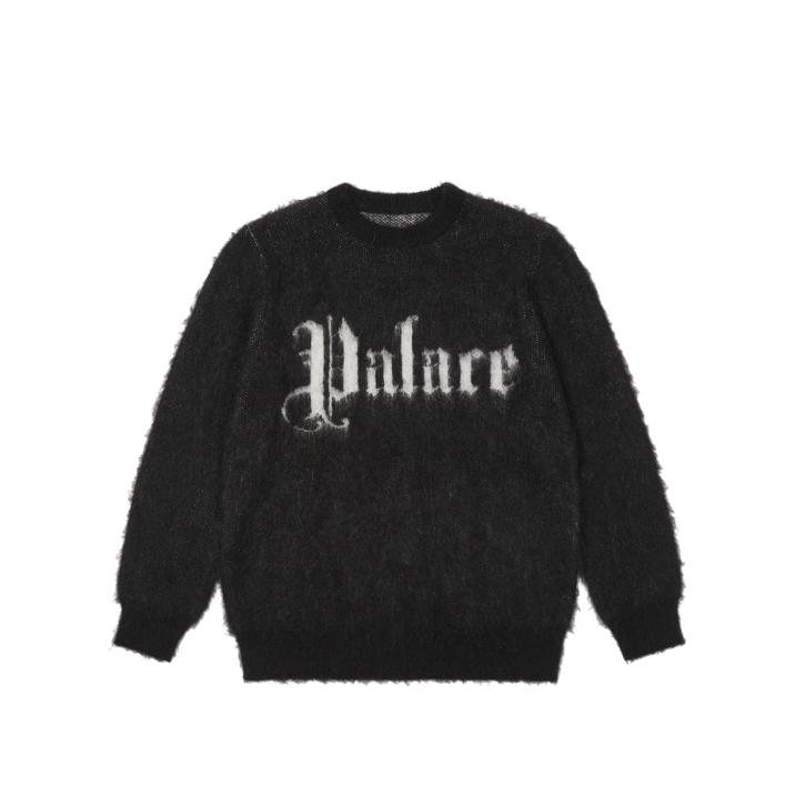 Thumbnail YE OLDE PALACE KNIT BLACK one color