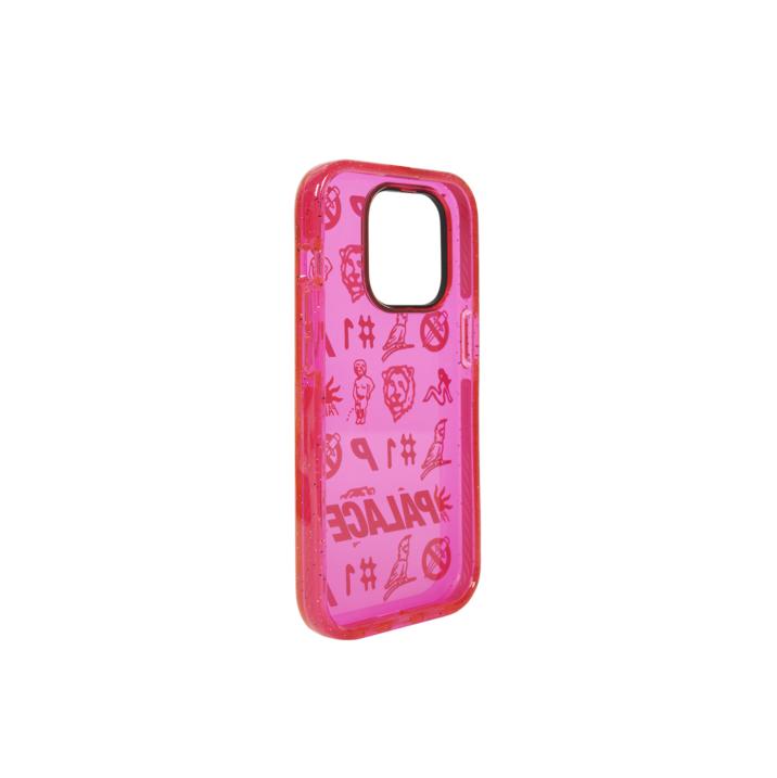 Thumbnail PALACE CASETIFY IMPACT PHONE CASE SHEER BUBBLE GUM one color