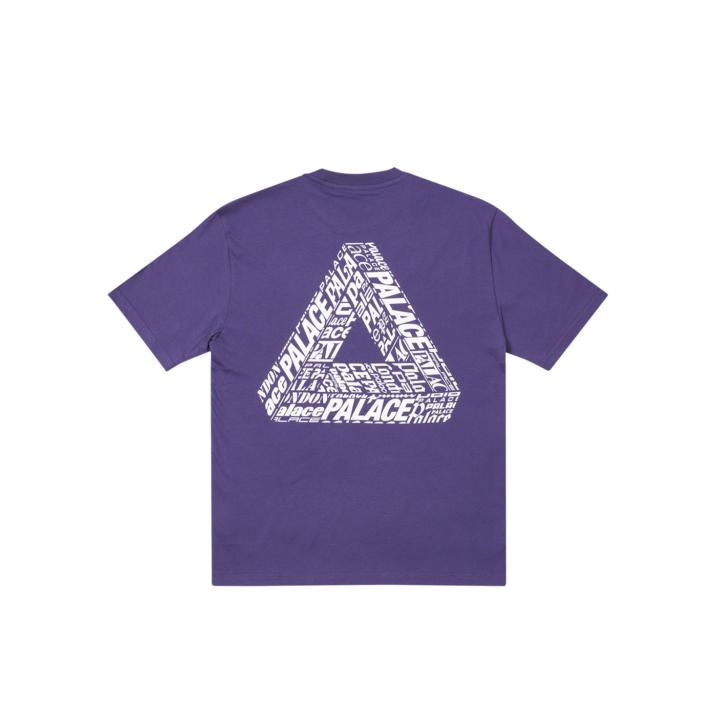 Thumbnail TRI-TEXT T-SHIRT PURPLE one color