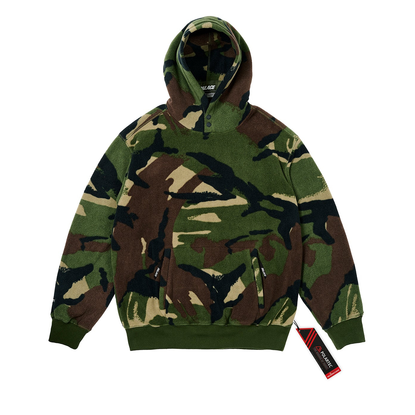 Thumbnail POLARTEC LAZER HOOD WOODLAND DPM one color