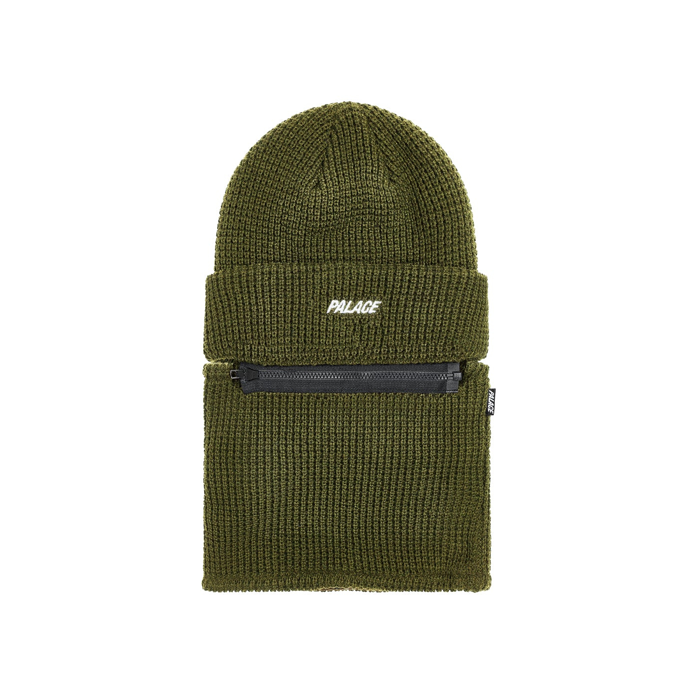 Thumbnail ZIP OFF FACEWARMER P BEANIE THE DEEP GREEN one color