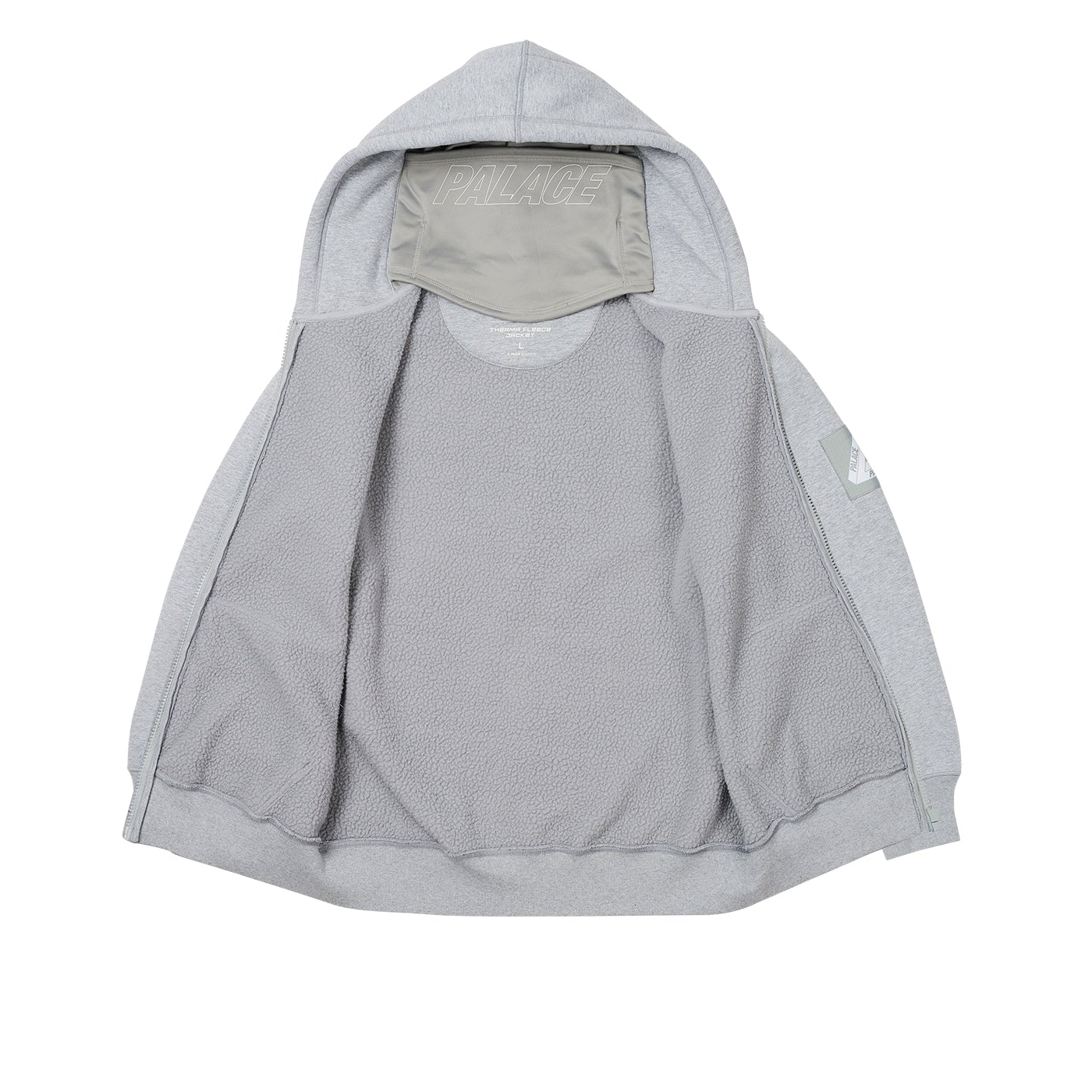 Thumbnail FACEMASK THERMAL HOOD GREY MARL one color