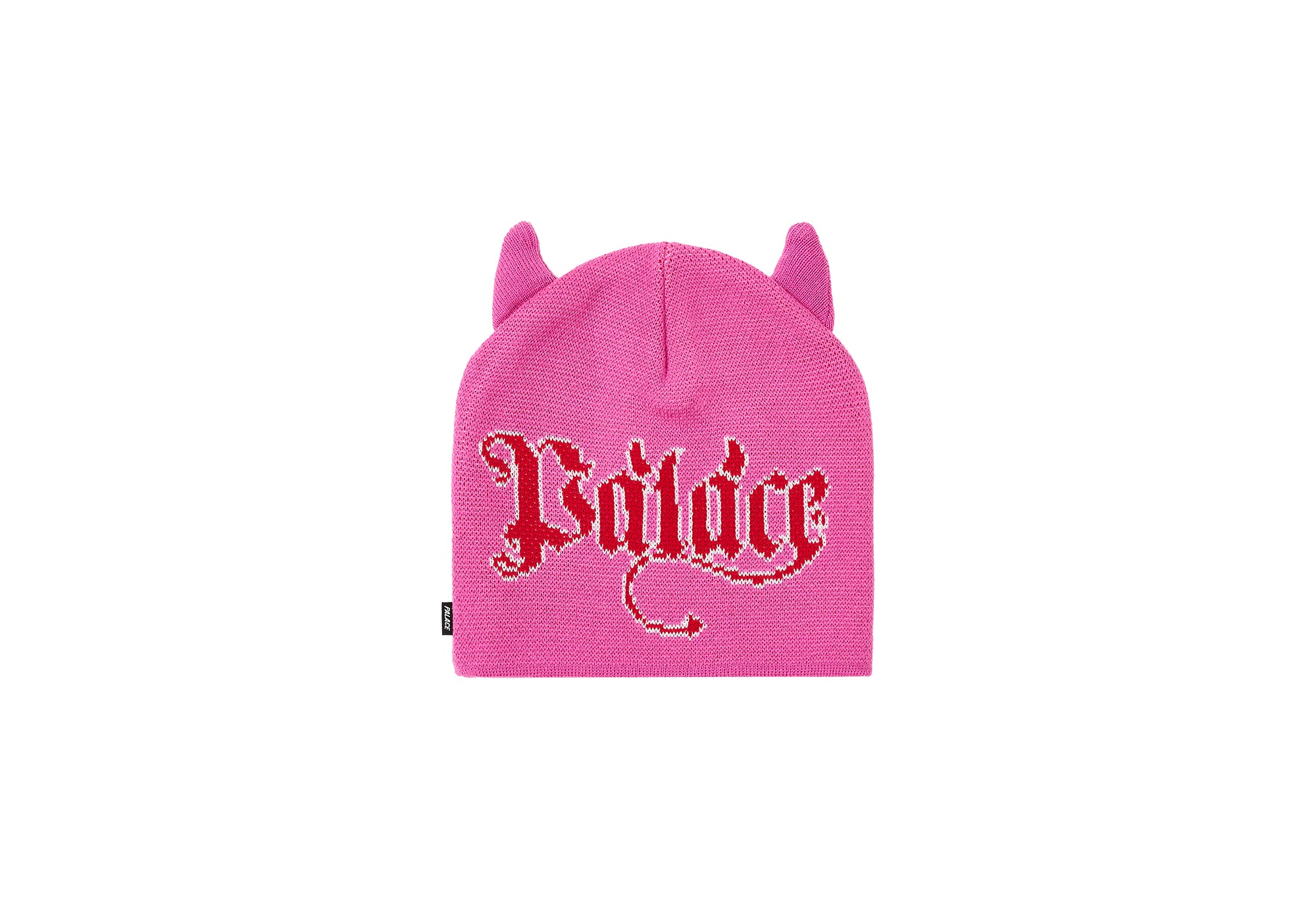 送料込】 PALACE ピンク Pink Beanie Cuff Nein Horny 帽子