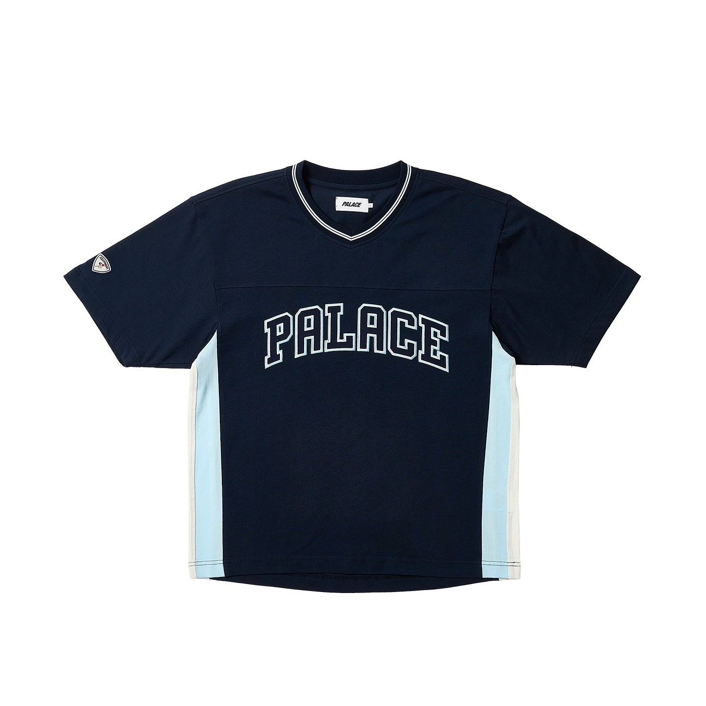 Thumbnail PANEL V-NECK JERSEY NAVY one color