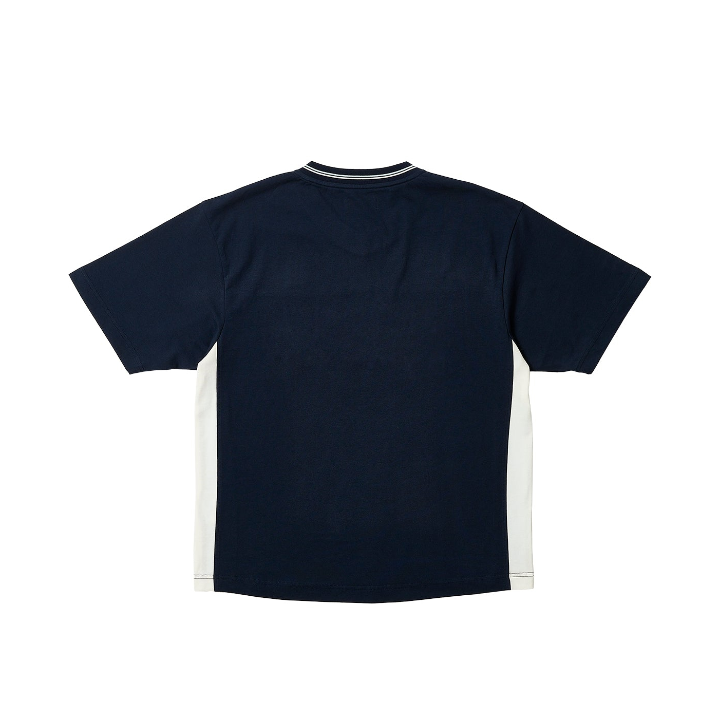 Thumbnail PANEL V-NECK JERSEY NAVY one color